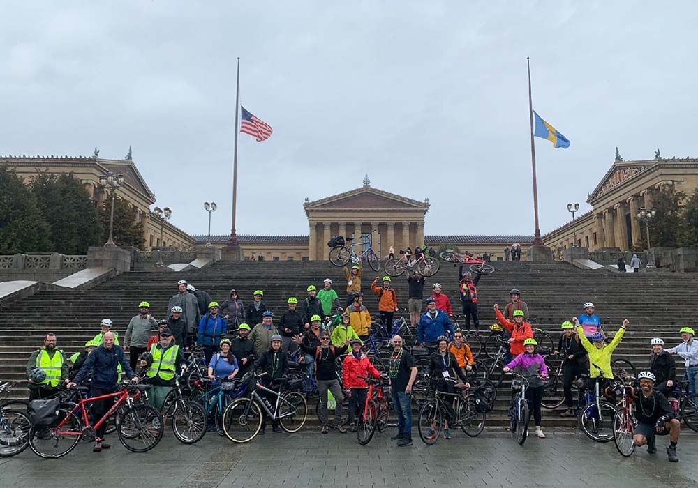 More  than 60 mobile workshops were available to take attendees throughout Philadelphia and around the region. Participants went by foot, bus, and bicycle.