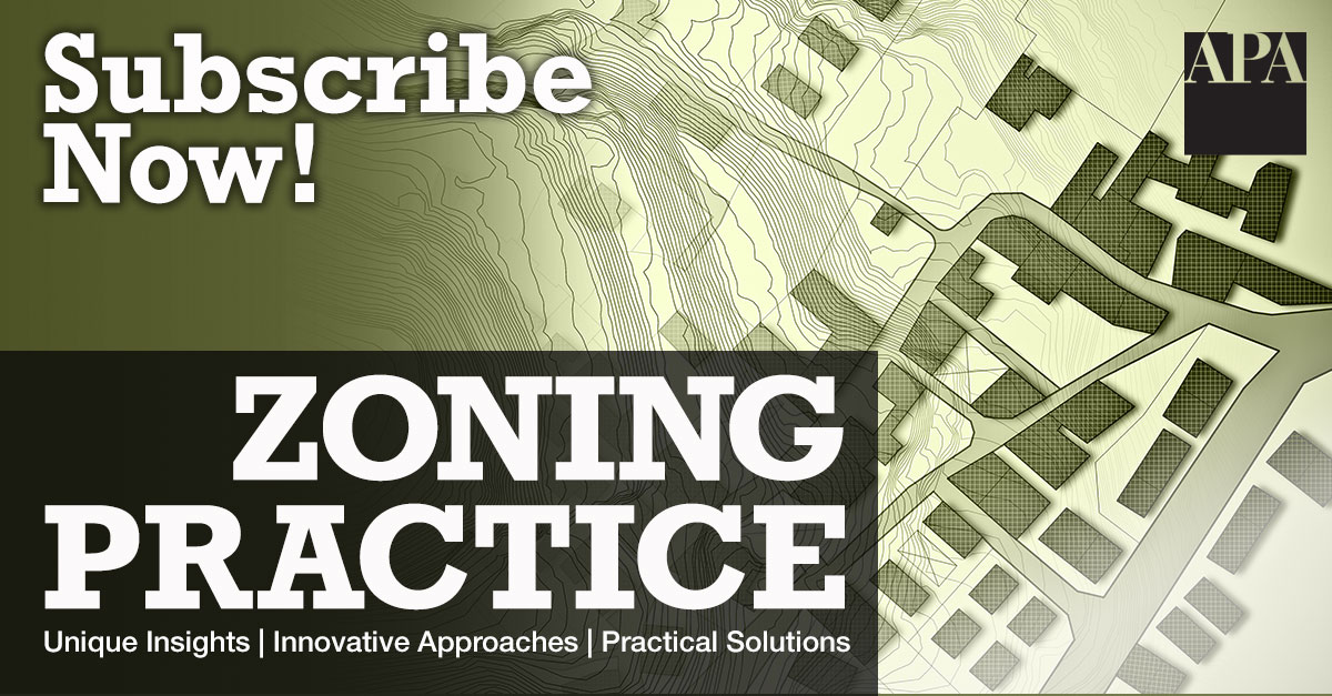 Zoning Practice