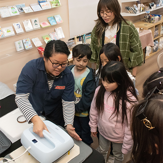 The LTSC supports Nellita's Craft in Little Tokyo by facilitating community partnerships and youth engagement programs, such as organizing field trips to her shop for LTSC's Mi CASA after-school program.