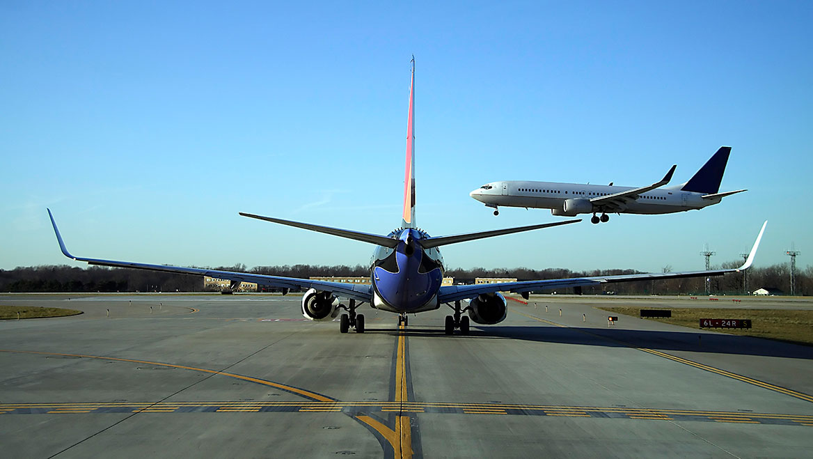 Infrastructure updates are needed beyond the terminal, including airfield pavement improvements and runway and taxiway extensions. Photo by Isannes/E+ Collection/Getty Images.