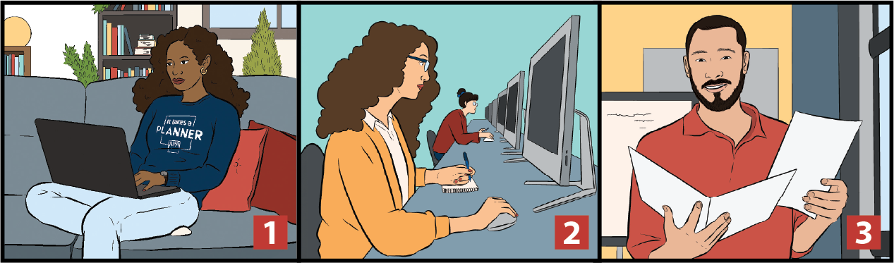 One Path to AICP steps