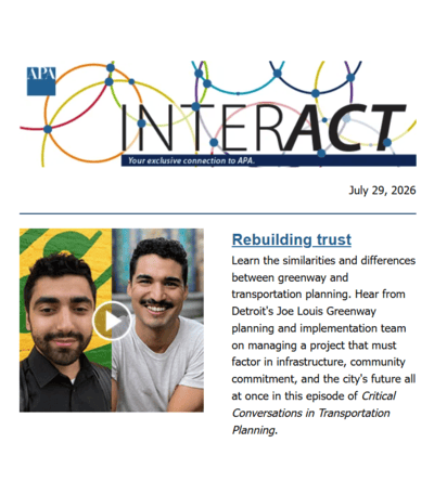 Interact e-newsletter preview Interact e-newsletter preview