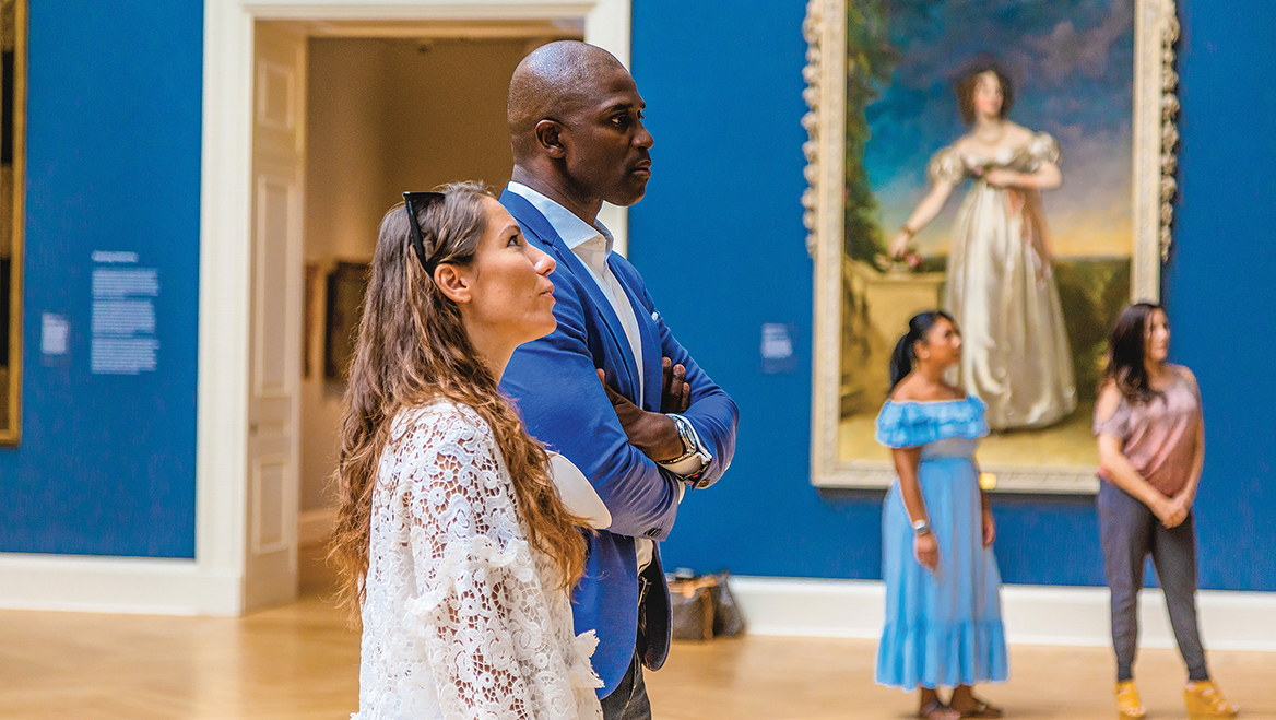 Providence, Rhode Island, is advancing an economic development strategy that weaves tourism together with the arts and cultural sectors by highlighting venues like The Museum of Art at Rhode Island School of Design. Photo courtesy of GoProvidence.