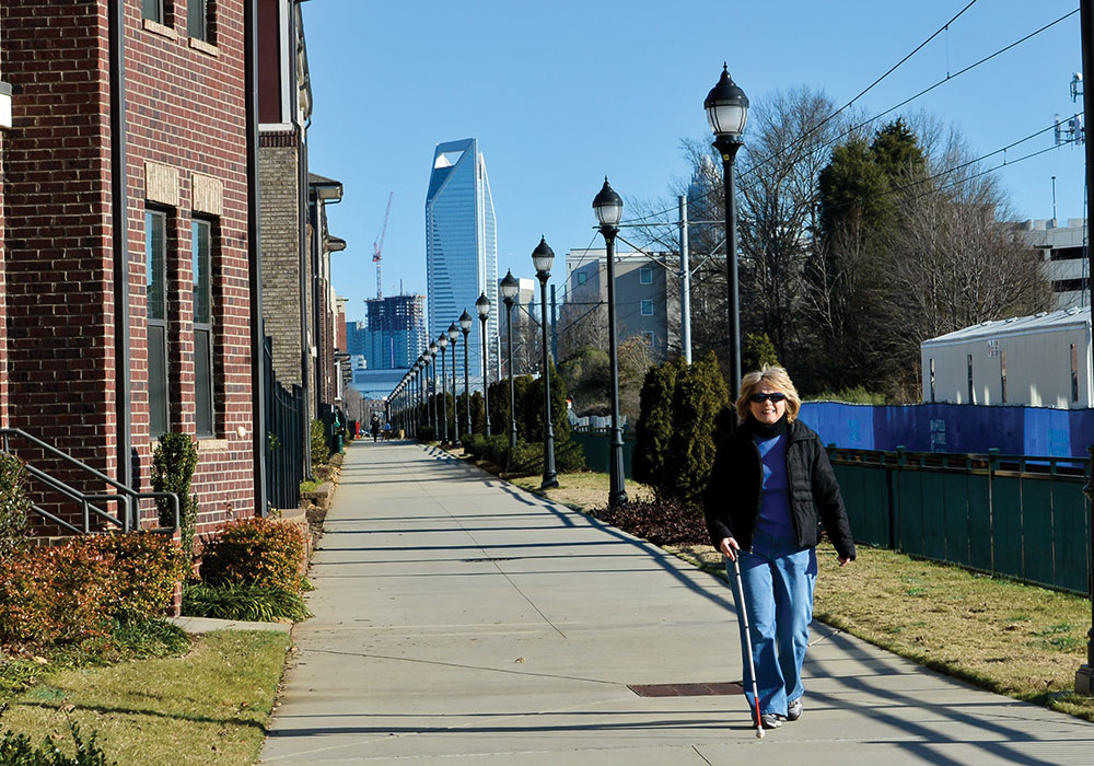 City planners and engineers are creating a citywide sidewalk inventory