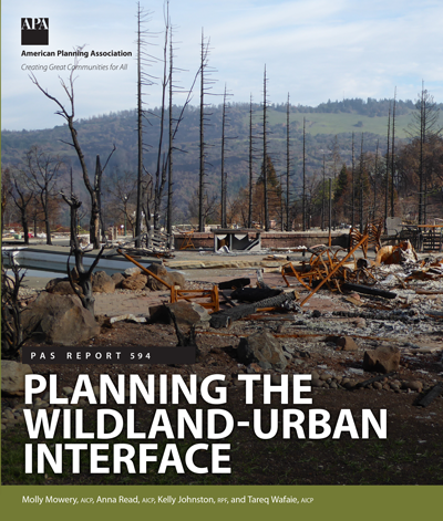 Planning the Wildland-Urban Interface cover