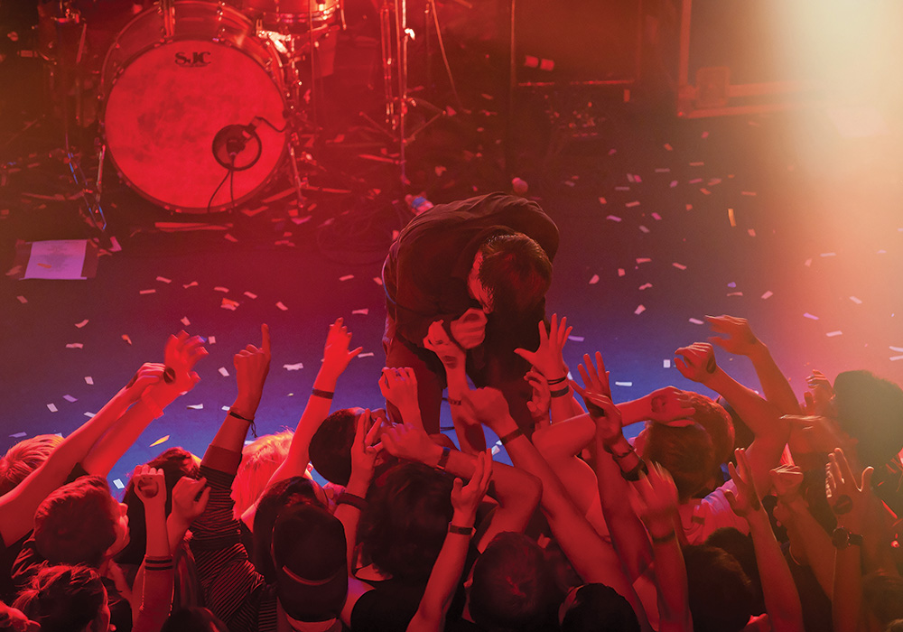 Circa Survive performs at the Slowdown in Omaha, Nebraska. The Slowdown is possibly the most successful arts investment experiment so far, and has put Omaha on the indie rock map. Photo courtesy Visit Omaha.