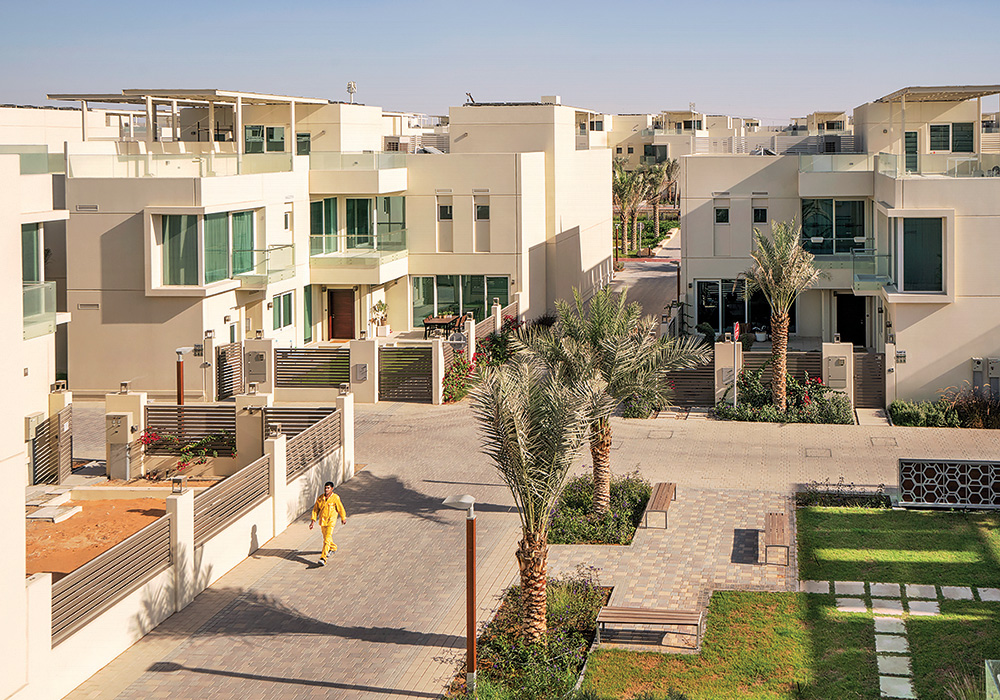 The Sustainable City is a dense, mixed use , solar-powered residential community striving for net-zero energy. Photos by Luca Locatelli/Institute.