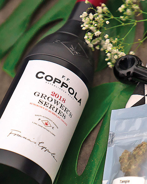 Hollywood director and winemaker Francis Ford Coppola has invested in a new venture that markets luxury marijuana products along with his signature wine brand. Photo by Justin Hargraves.