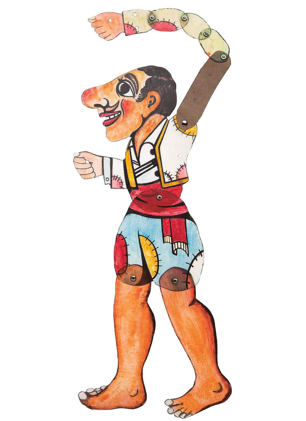 The character Karaghiozis originates from Turkish shadow theater, one of the many legacies of the centuries-long Ottoman occupation. Shutterstock image.