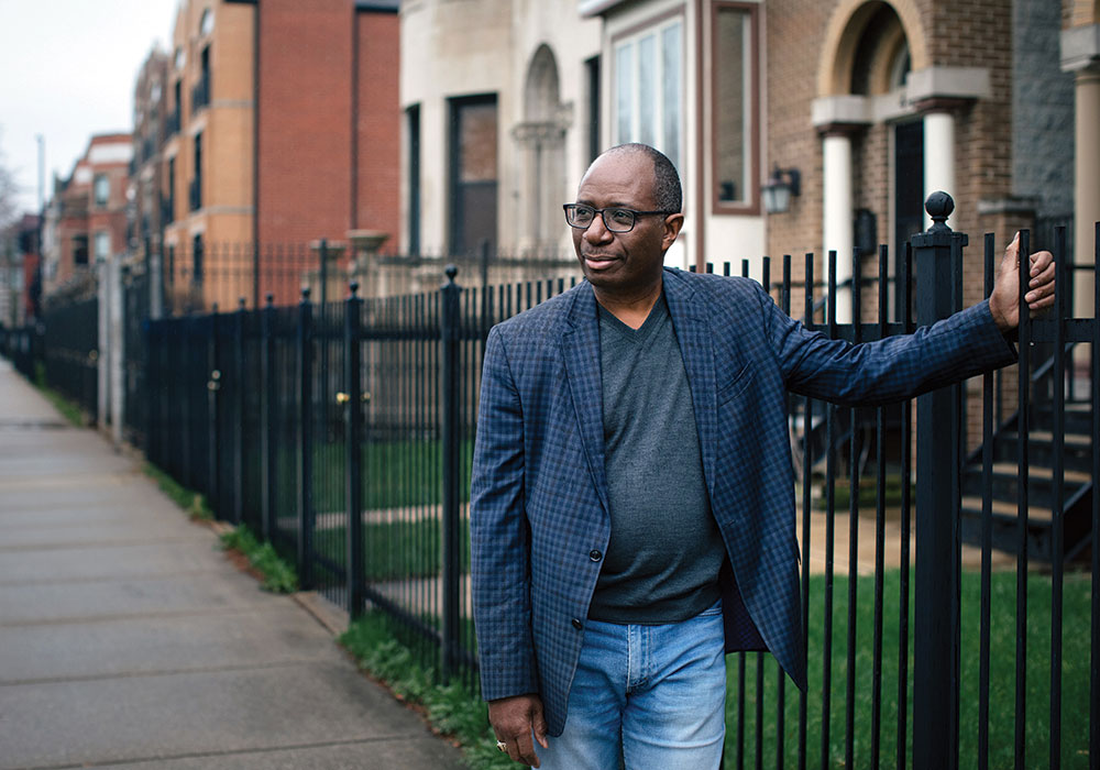 For Lennox Jackson, a developer based in the Bronzeville neighborhood of Chicago, the Opportunity Zones program aligns with his mission to build responsible real estate projects throughout the city. Photo by Alyssa Schukar.