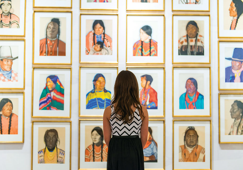 The Brinton Museum, known for its collection of Western art, is part of the area’s artistic heritage that Sheridan, Wyoming, is building upon. Photo courtesy Sheridan Travel & Tourism/Shawn Parker.