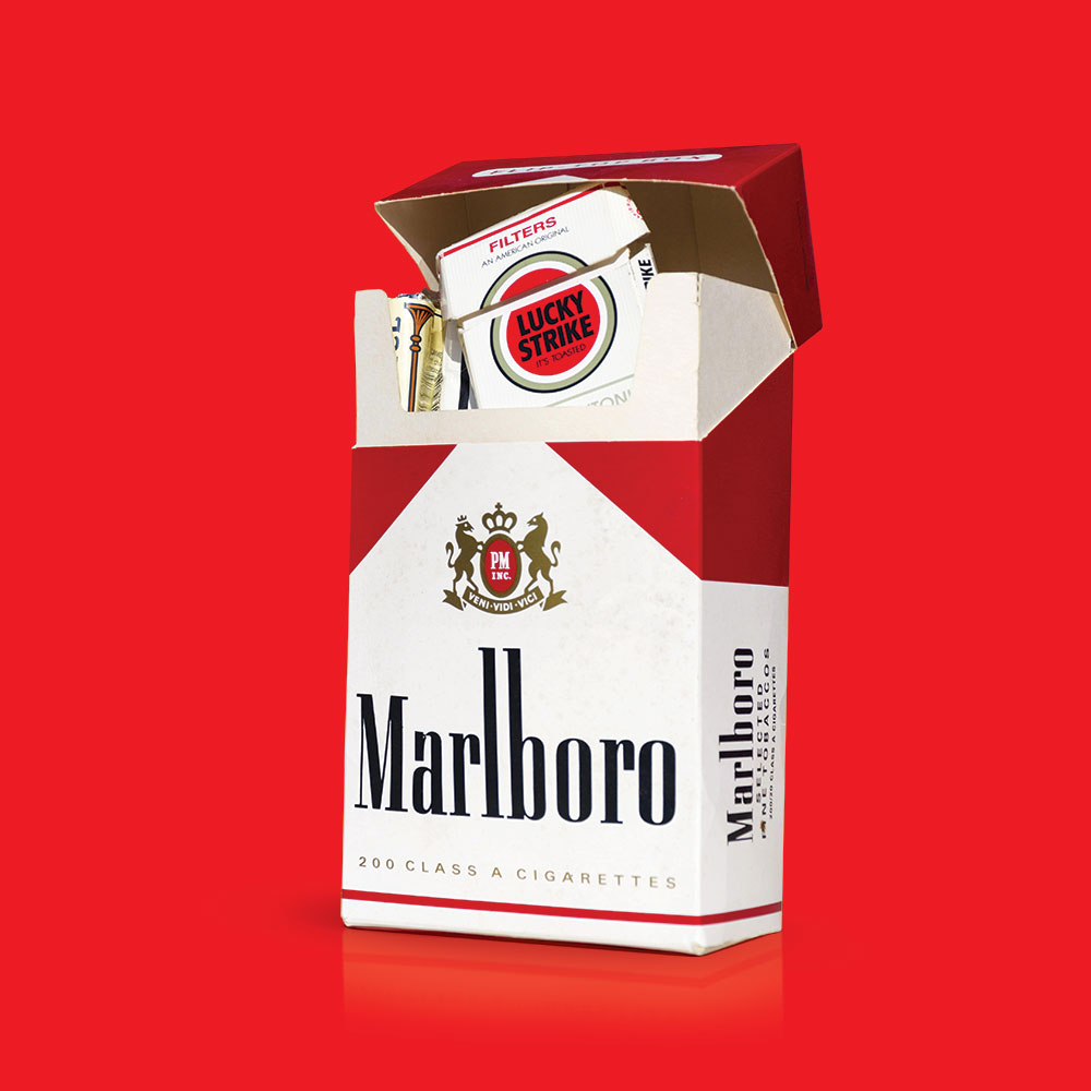 The first big wave of state preemption came in the 1980s when the tobacco industry pushed back at local regulations limiting where tobacco could be sold, consumed, and advertised. Josef Kubes/Alamy stock photo.