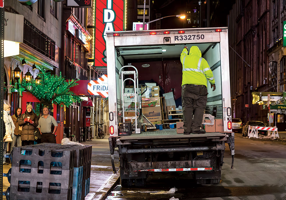 Learn more about NYCDOT&rsquo;s Off Hour Deliveries (OHD) program. Photo courtesy NYCDOT.