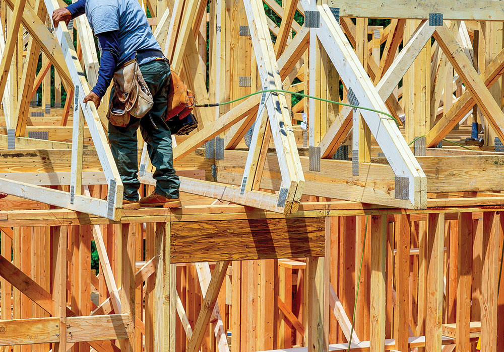 While construction was deemed essential in many states, housing projects across the country have been put on hold to prevent the spread of COVID-19. Photo by Photovs/iStock/Getty Images Plus.