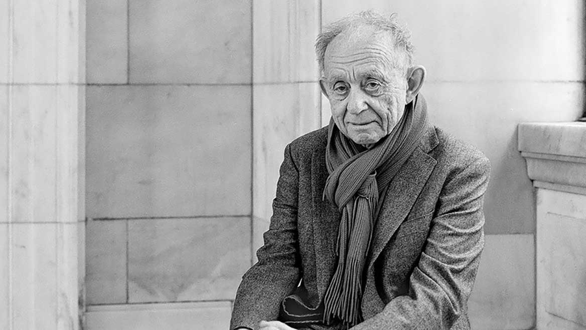 Fred Wiseman has directed nearly 50 documentaries over the course of a 50-plus-year career. His latest, City Hall, has made many best-of-2020 film lists. Photo by Wolfgang Wesener.