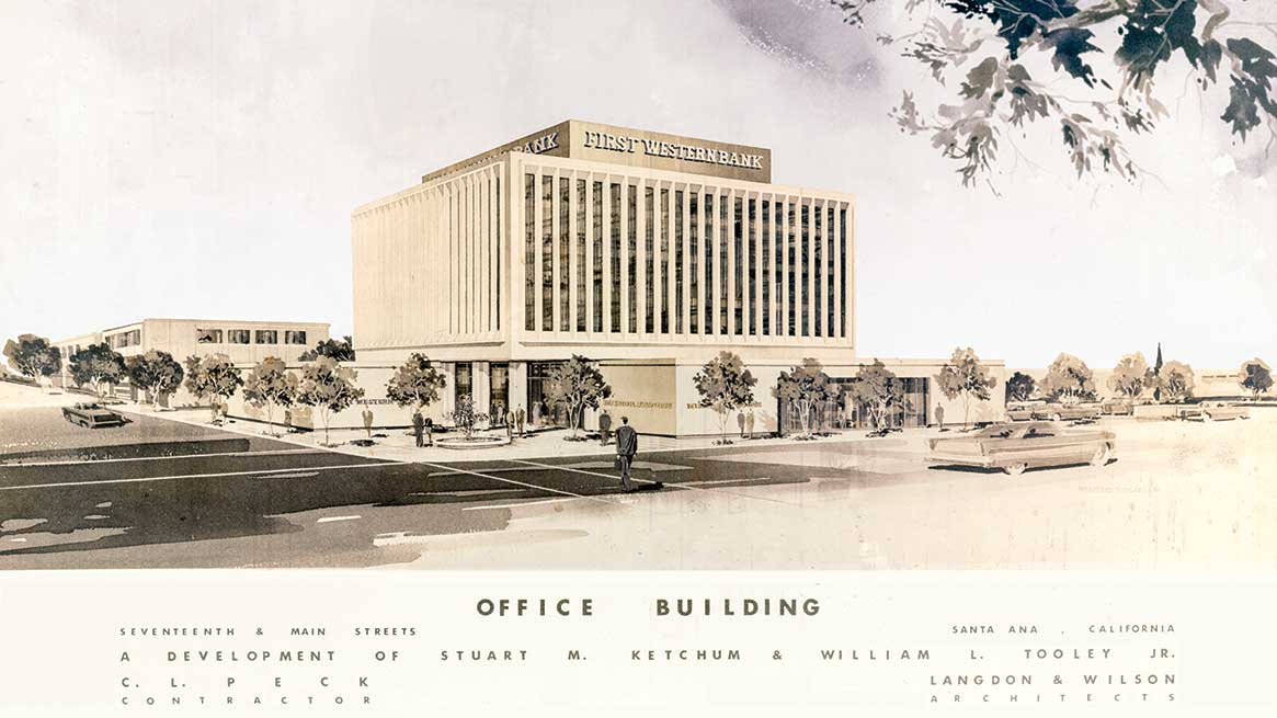 Rendering by Langdon Wilson Architect