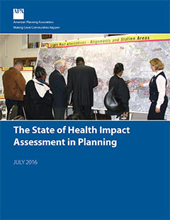 The State of Health Impact Assessment in Planning cover