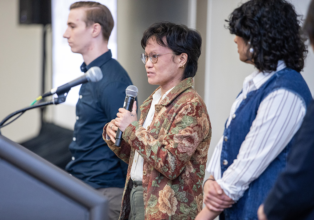 They also had a chance to show off their knowledge during sessions and special events.