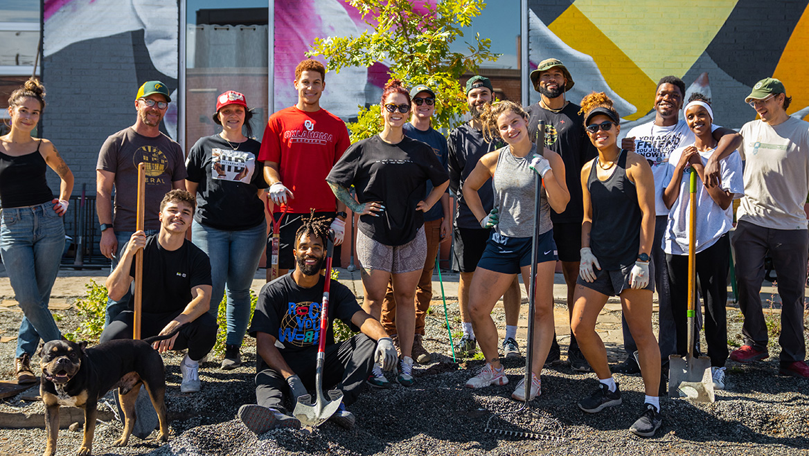 In Globeville, Colorado, two years of community effort to reduce the impact of a superhighway has blossomed into a funded, multi-neighborhood grassroots green infrastructure movement. Photo by Divine Ramazani.