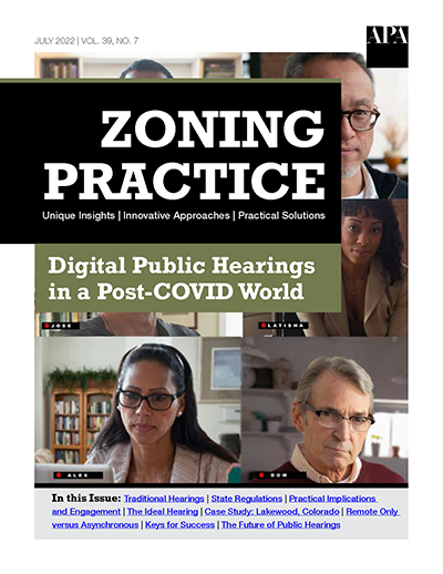 Digital Public Hearings in a Post-COVID World
