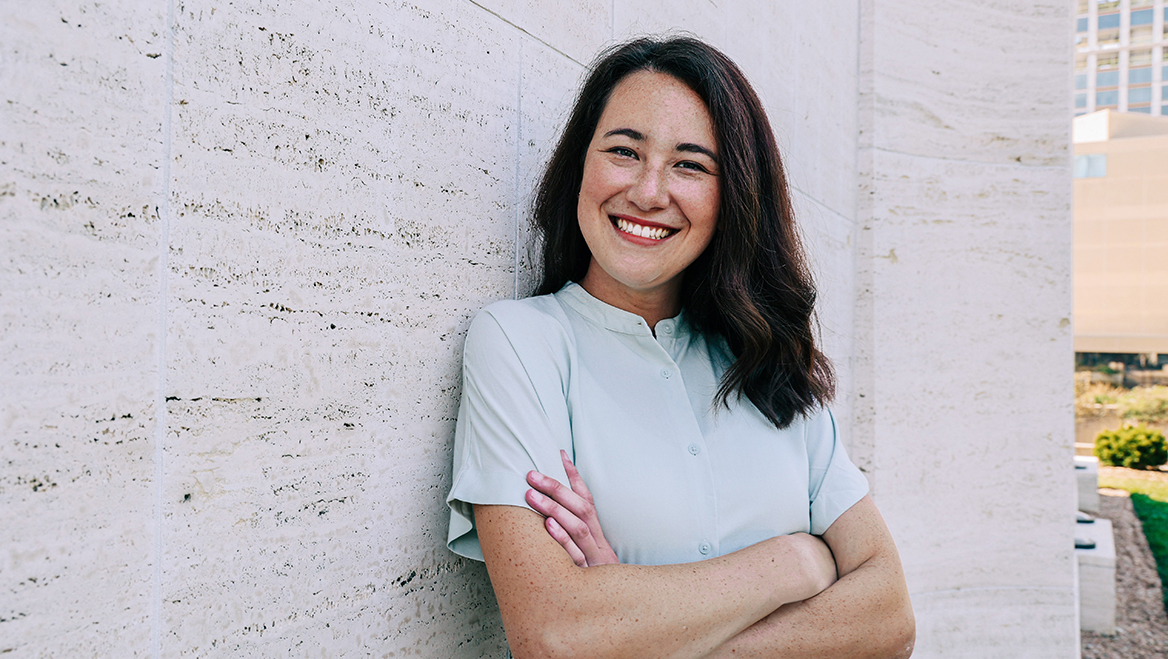 Alana Tucker, AICP, and her Tree Equity Alliance team connect cross-sector interests, like public health, transportation, housing, energy, and equity. Photo courtesy of Alana Tucker.