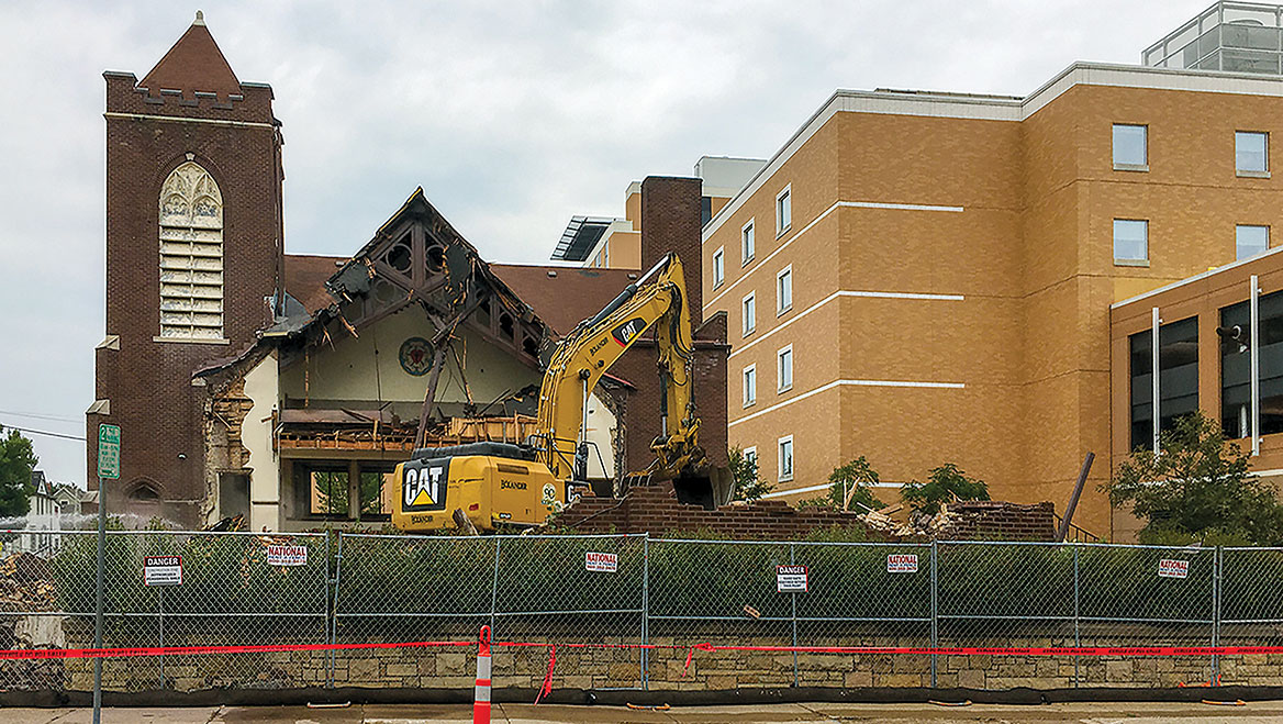 Gentrification and displacement are increasing in Minneapolis (above) and St. Paul. Common concerns from residents in gentrifying neighborhoods include housing affordability, business turnover, displacement fears, and shifting racial demographics, according to a 2019 report about the Twin Cities. Photo by Harvey Winje/The Diversity of Gentrification.