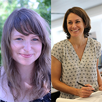 Michelle Flournoy and Ashley DiCaro