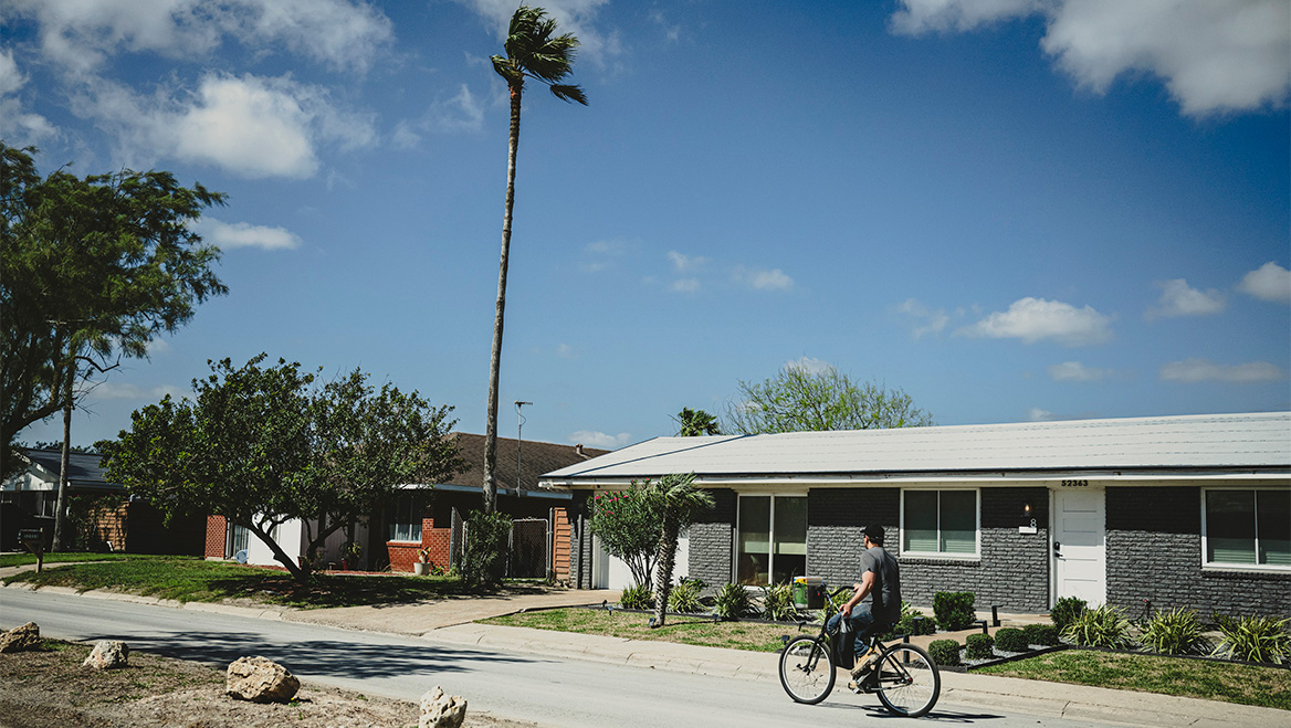After adding to its city management team, staff are focusing their efforts on routine matters, such as establishing procedures for limiting access to roads like Memes Street, where SpaceX founder Elon Musk owns a home. Photo by Meridith Kohut/The New York Times.