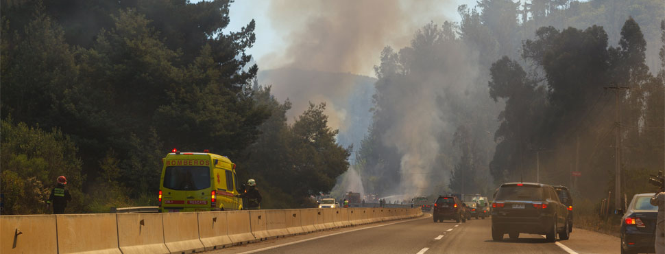 Chile wildfire