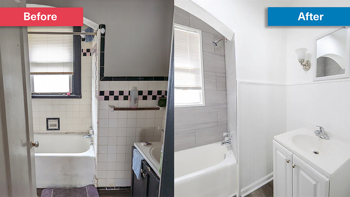 With the help of public, private, and government partnerships, The Port of Greater Cincinnati Development Authority has renovated about 80 homes in Hamilton County to make them safe and affordable. Photo courtesy of The Port and Gunnels Realty.