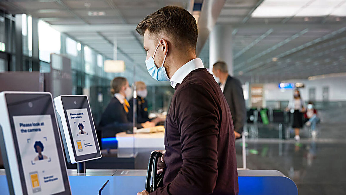 As airports continue to respond to new safety requirements for travel, many are turning to touchless technology to minimize the risk of COVID-19 transmission. Photo courtesy of Amadeus.