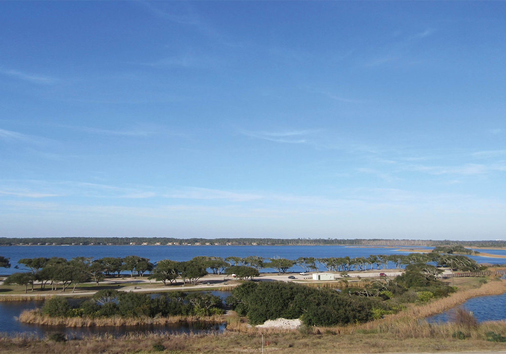 Located in Coastal Alabama, Gulf State Park receives over 2 million annual visitors to its 6,150 acres of diverse natural beauty, including 7 ecosystems. Photo courtesy of Sasaki Associates