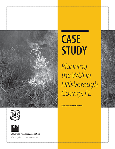 Cover of Planning in the WUI in Hillsborough County, FL