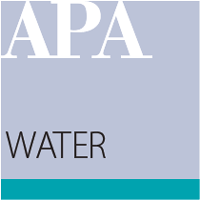 Logo of the American Planning Association's Water and Planning Network.