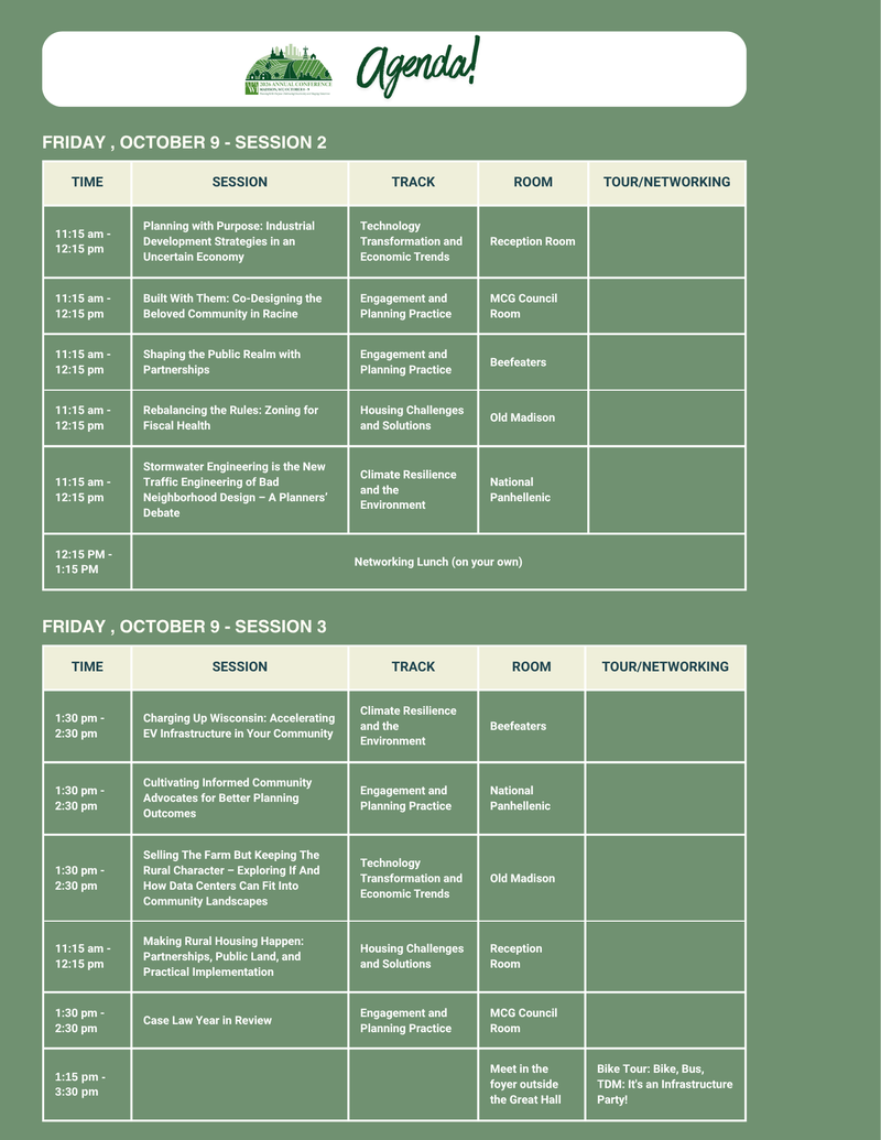 APA-WI Conference Agenda Page 5 2026-10-02