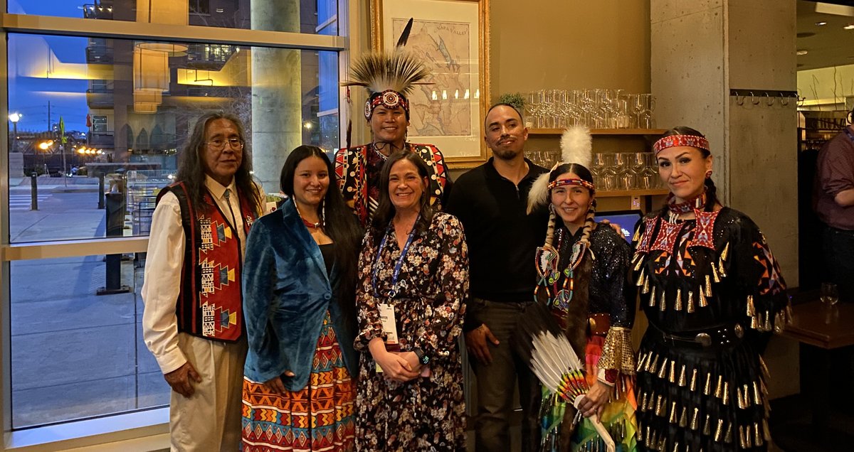 TIPD Chair with members of the Colorado Native Organization at NPC25