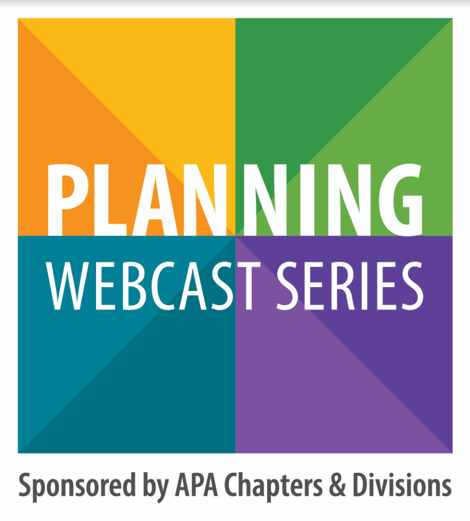 Planning Webcast Series logo