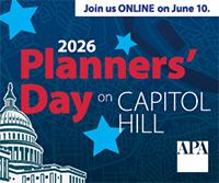 Zoom screen of Planners Day on Capitol Hill participants
