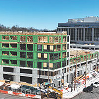 METROPARK project: pre-development, concept, and construction phases of Woodbridge Township development.