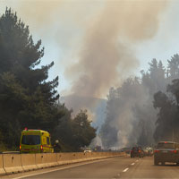 Chile wildfire