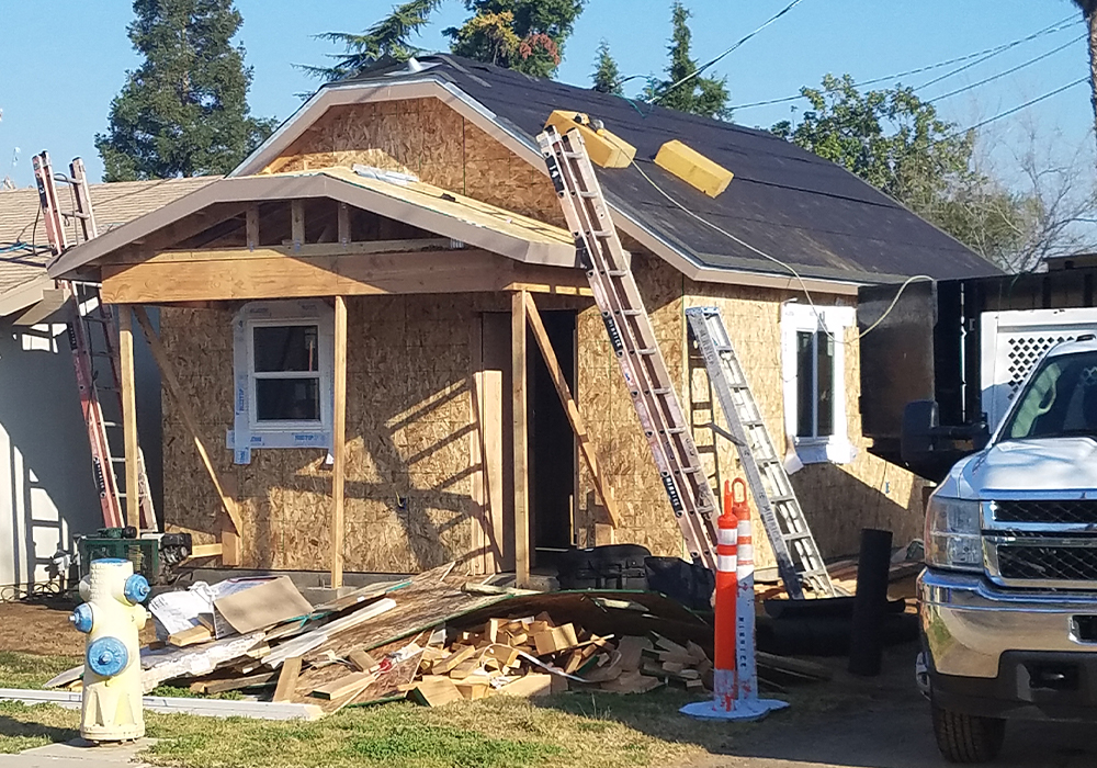 The City of Clovis Cottage Home Program has improved housing stock and increased property values while newly-built cottage homes have converted alleys into revitalized pocket neighborhoods. At the end of 2018, 11 cottage home permits were issued and are at various stages of construction.