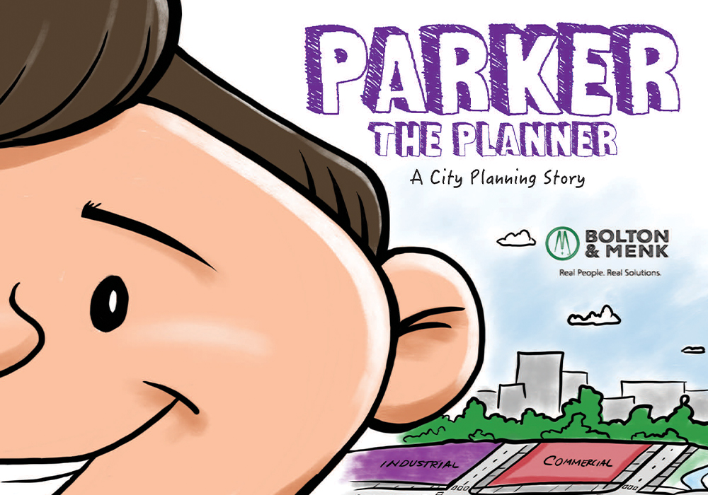 Cover Photo of "Parker the Planner": Through the adventures of Parker Perez, children learn what it means to be a planner.