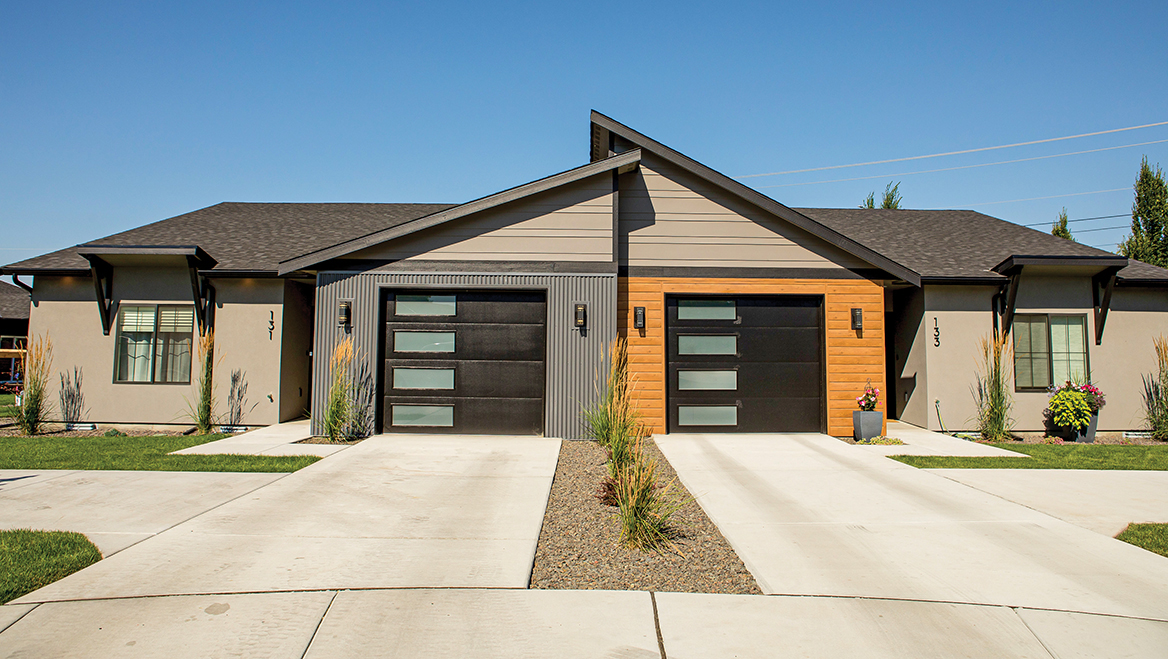 Townhomes on Sonoma Place showcases the potential of infill projects under the new standards. Photo by Celeste Noché.