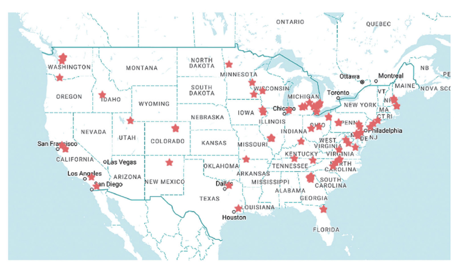 The welcoming cities across the U.S.