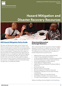 2018 Annual Report Hazard Mitigation