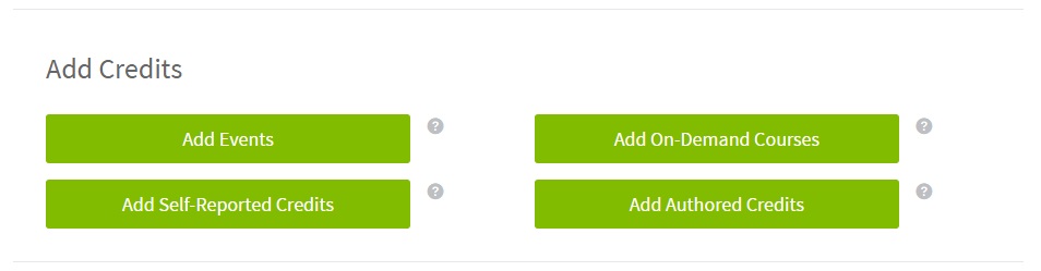 CM Logging Steps - Add Credits
