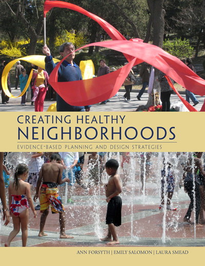 Cover of Planners Press book, Creating Healthy Neighborhoods.