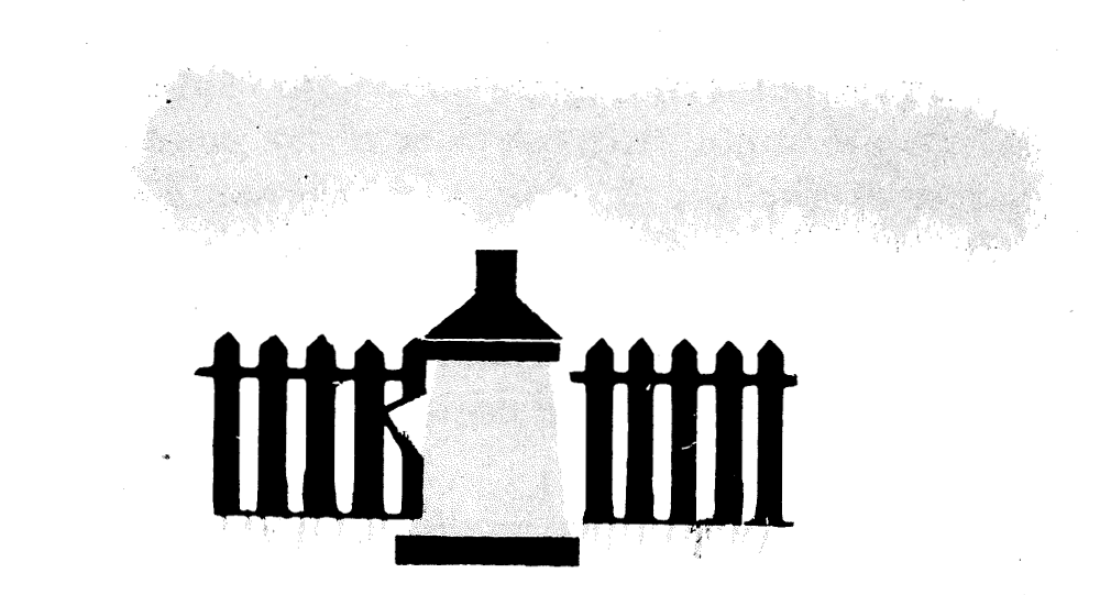 PAS Report 79, Figure 2. Line drawing of fire hydrant and fence.