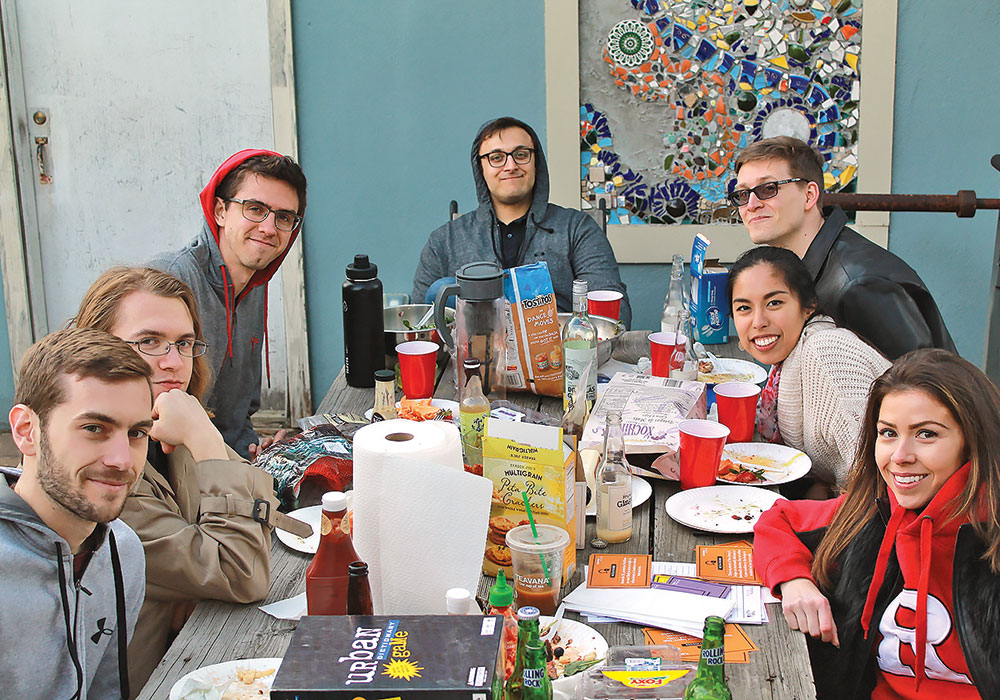 Set the Table parties reached a group that often avoids traditional meetings. Photo courtesy New Jersey Transportation Planning Authority.