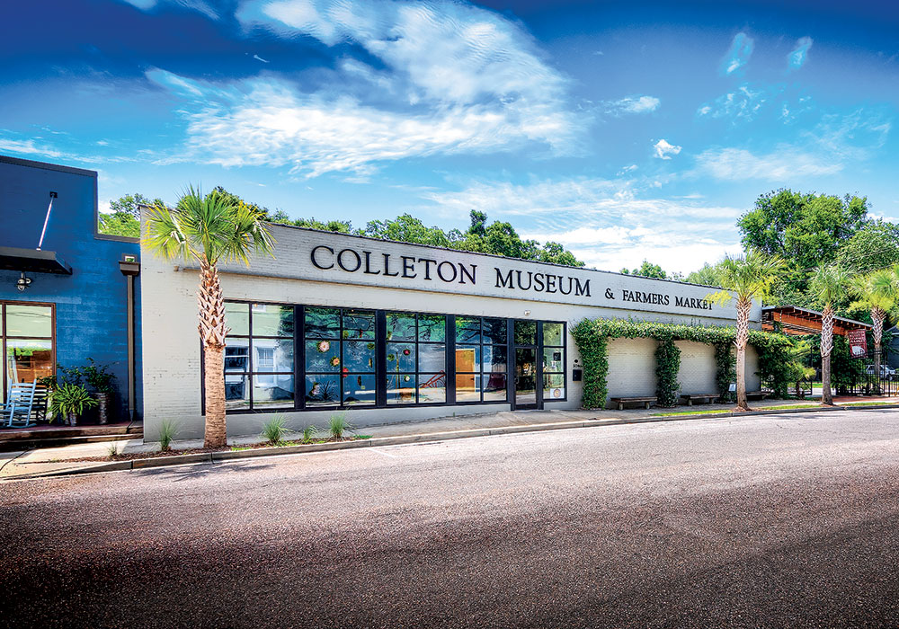 The Colleton County Museum and Farmers Market is building the business of food by sponsoring a community kitchen, classes, and a sales outlet. Courtesy City of Walterboro Tourism Department.